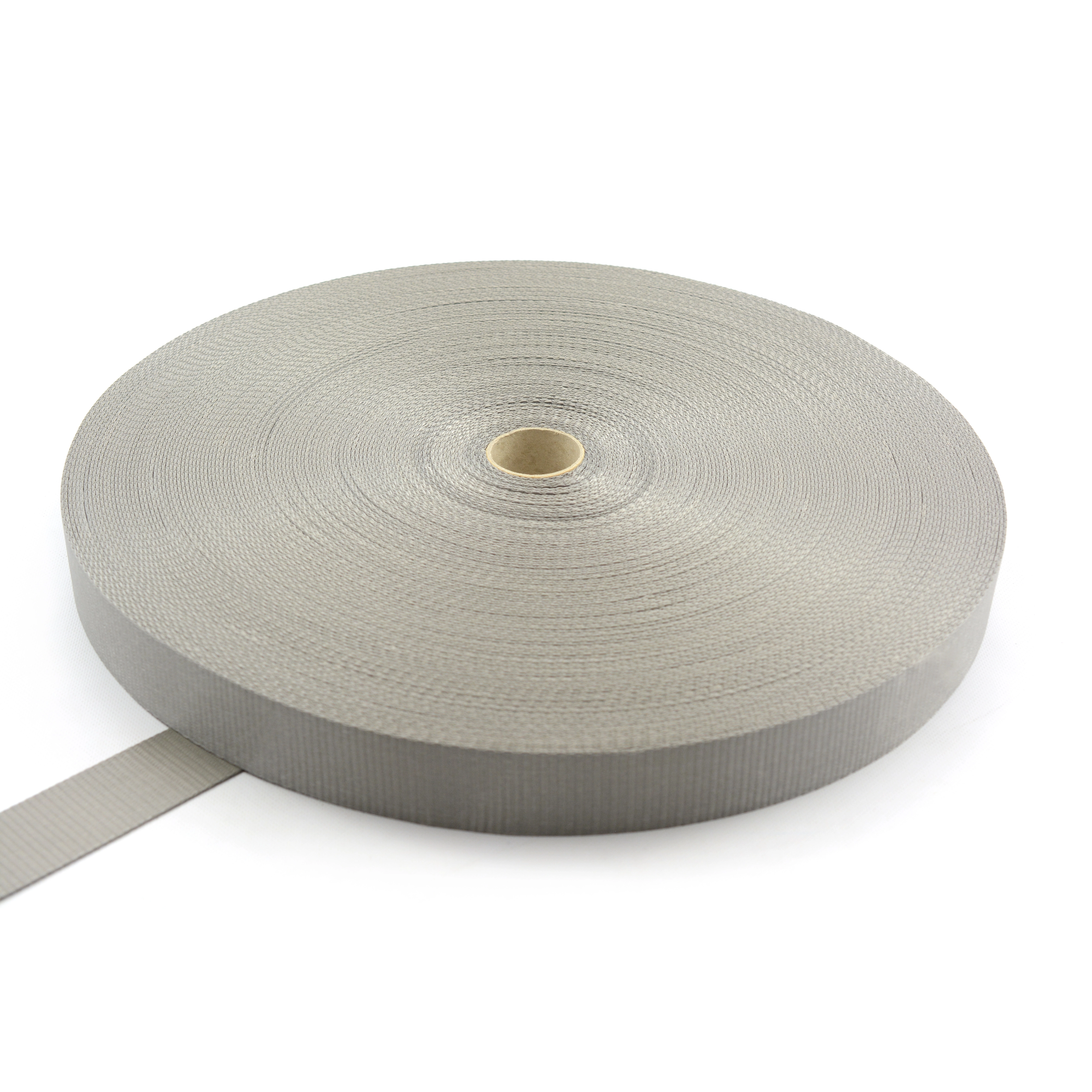 Sangle Polyester Au Mètre Pour Petit Arrimage Et Manutention Légère - Résistance 3.2 Tonnes - Largeur 35 Mm - 2 Filets Noirs Sur Les Deux Faces- Vendu En Rouleau (25 M, Bleu