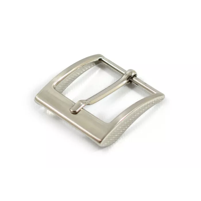 Boucle De Ceinture Ancienne Chevrolet - Modèle Timer 55/56 - Acier Gris - Occasion