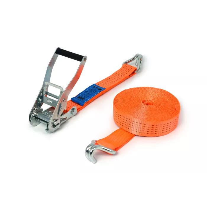 Sangles D'arrimage Pour Pneus KODIAK STRAPS - Lot De 4, 50 Mm X 2.5 M, 5000 Kg, Avec Coussinets - 4