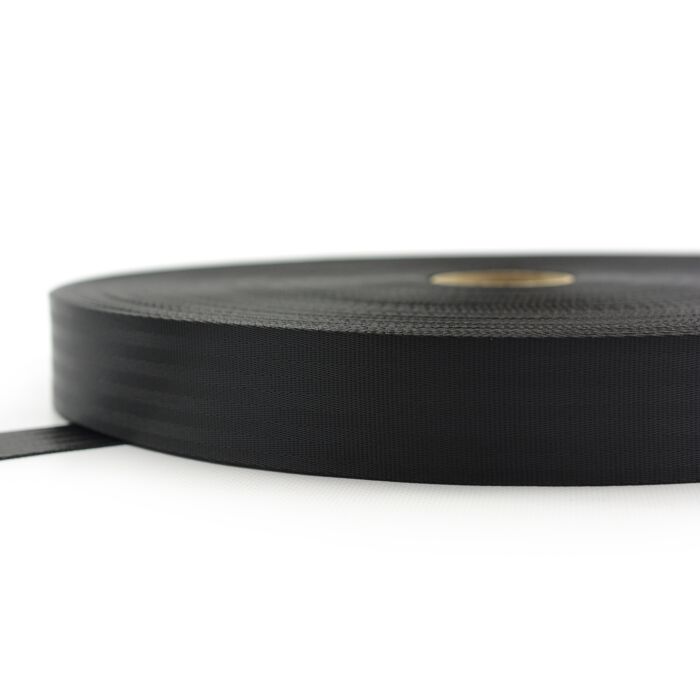 Sangle ceinture - 1850kg - 40mm - en rouleau - Noir