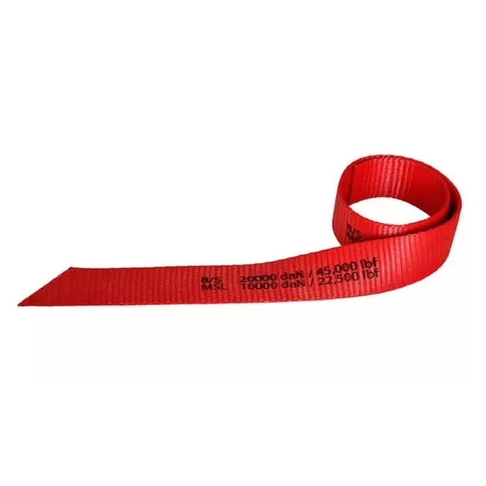Sangle Plate En Nylon Rouge, 2 Pouces (5cm) X 10 Yards (9,14m) – Idéale Pour Sacs Et Bagages – Uxcell