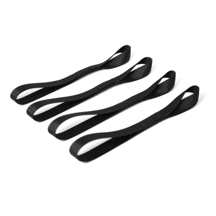 2 Paires Boucles De Ceinture Aluminium 25 Mm – Crochet G Pour Sangle – Neuf