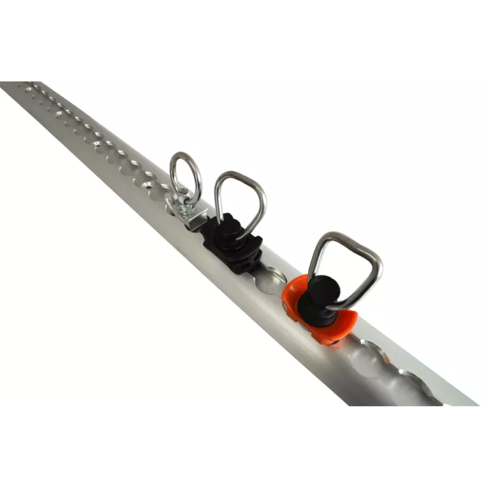 NUOER Lot De 10 Ancrages Pour Rail E à Fente Unique, Accessoires De