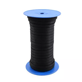Sangle Nylon Plate Noire 2 Pouces (5cm) Sur 10 Yards (9.14m) - Uxcell