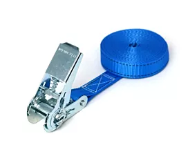 Tout - Sangles 25mm Sangle d’arrimage - 800kg - 4,5m - 25mm - en 1 pièce - tendeur à cliquet - Bleu Tout - Sangles 25mm Sangle d’arrimage - 800kg - 4,5m - 25mm - en 1 pièce - tendeur à cliquet - Bleu