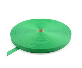 Polyester 35mm Sangle en polyester 35 mm - 3750 kg - 100 m en rouleau - 3 rayures (choisissez votre couleur)