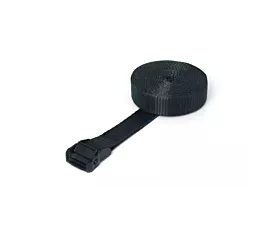 Jusque 650kg - Boucle à came Sangle d’arrimage - 650kg - 35mm - en 1 pièce - boucle à came - Noir + étiquette personnalisée