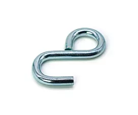 Crochets S Crochet S fermé - 850kg - 22mm - Acier galvanisé Crochets S Crochet S fermé - 850kg - 22mm - Acier galvanisé