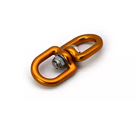 Demi-anneaux pivotants Demi-anneaux pivotants - 700kg - Aluminium forgé - Couleur dorée