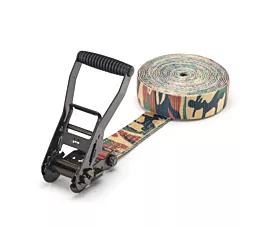 Tout - Sangles 50mm Sangle d’arrimage - 5T - 50mm - En 1 pièce - Tendeur - Vert Armée + Etiquette personnalisée Tout - Sangles 50mm Sangle d’arrimage - 5T - 50mm - En 1 pièce - Tendeur - Vert Armée + Etiquette personnalisée