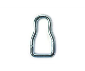 Anneaux Anneau - Forme de bouteille - 25mm - Acier galvanisé Anneaux Anneau - Forme de bouteille - 25mm - Acier galvanisé