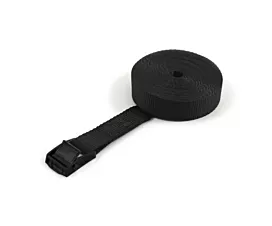 Tout - Sangles noires Sangle d’arrimage - 250kg - 25mm - En 1 pièce - Boucle à came - Noir + étiquette personnalisée Tout - Sangles noires Sangle d’arrimage - 250kg - 25mm - En 1 pièce - Boucle à came - Noir + étiquette personnalisée