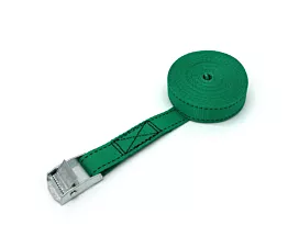 Jusque 500kg - Boucle à came Sangle d’arrimage - 250kg - 4,5m - 25mm - En 1 pièce - Boucle à came - Vert - 10pcs - Liquidation de stock