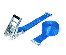 Rails universels & Accessoires Sangle d’arrimage - 2T - 3,5m - 50mm - en 2 pièces - Attaches à poussoir - Bleu Rails universels & Accessoires Sangle d’arrimage - 2T - 3,5m - 50mm - en 2 pièces - Attaches à poussoir - Bleu