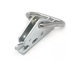 Pions / Raccords d'extrémité Pion d’arrimage avec anneau pour rail d’arrimage - avec D-ring Inox Pions / Raccords d'extrémité Pion d’arrimage avec anneau pour rail d’arrimage - avec D-ring Inox