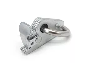 Pions / Raccords d'extrémité Pion d’arrimage/Raccord d’extrémité avec anneau pour rail d’arrimage - Heavy duty Pions / Raccords d'extrémité Pion d’arrimage/Raccord d’extrémité avec anneau pour rail d’arrimage - Heavy duty