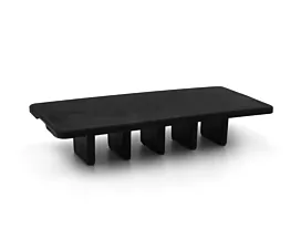 Tout - Rails, barres, poutres Protecteur de fente pour E-Track - Noir - 10pcs Tout - Rails, barres, poutres Protecteur de fente pour E-Track - Noir - 10pcs