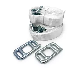 Tout - Lashing Lashing de Conteneur – High Cube – 2,70m + Boucle d’arrimage 40mm - Lot de 2