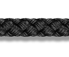 Tout - Cordes Corde Liros - Poly Black - 8mm - 900kg - noir