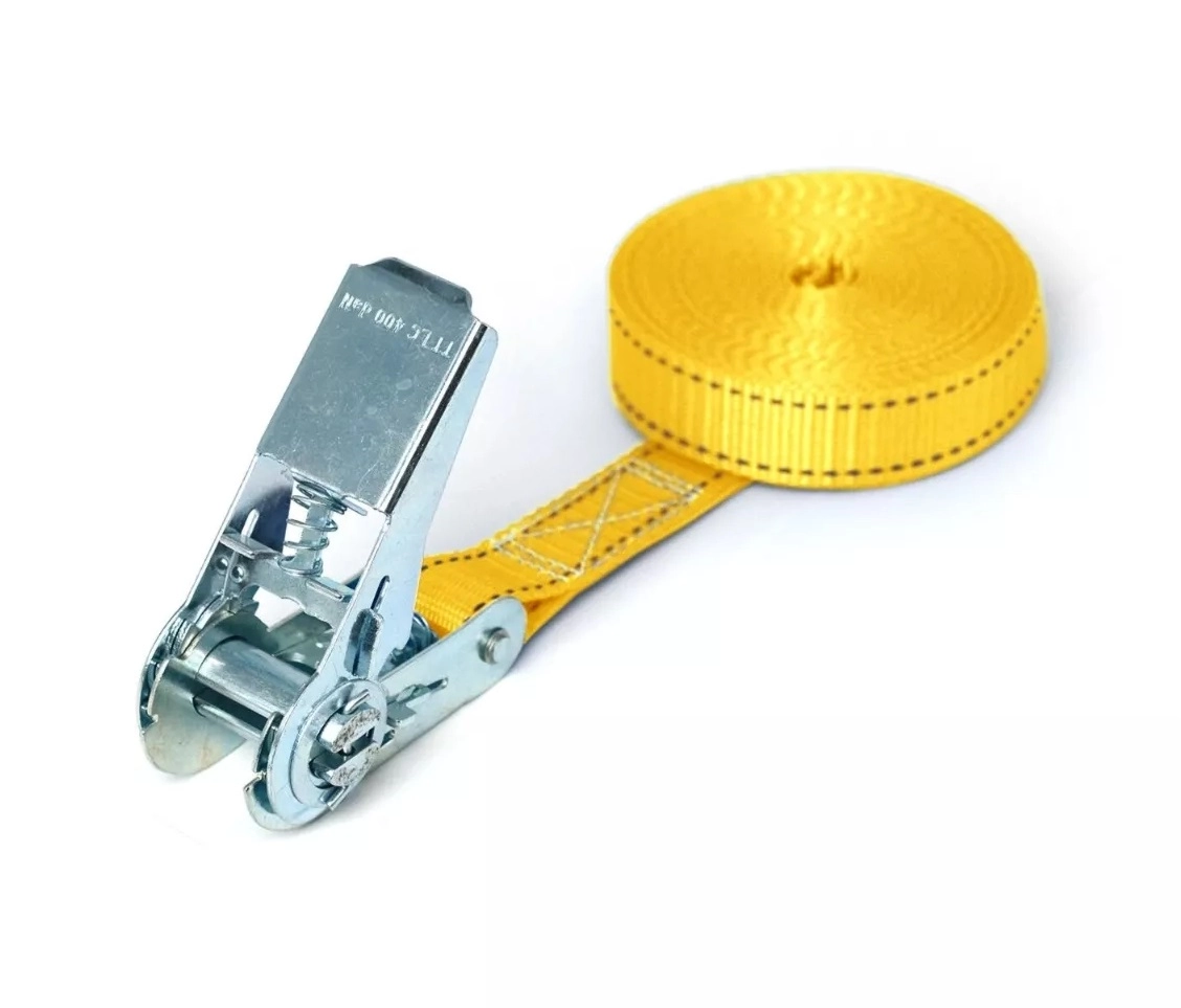 Lot De 2 Sangles D'arrimage Basicon 15m, Serrure à Cliquet